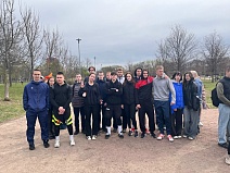 2 место команды ССК ТОТФиП на легкоатлетической эстафете Московского района Санкт-Петербурга